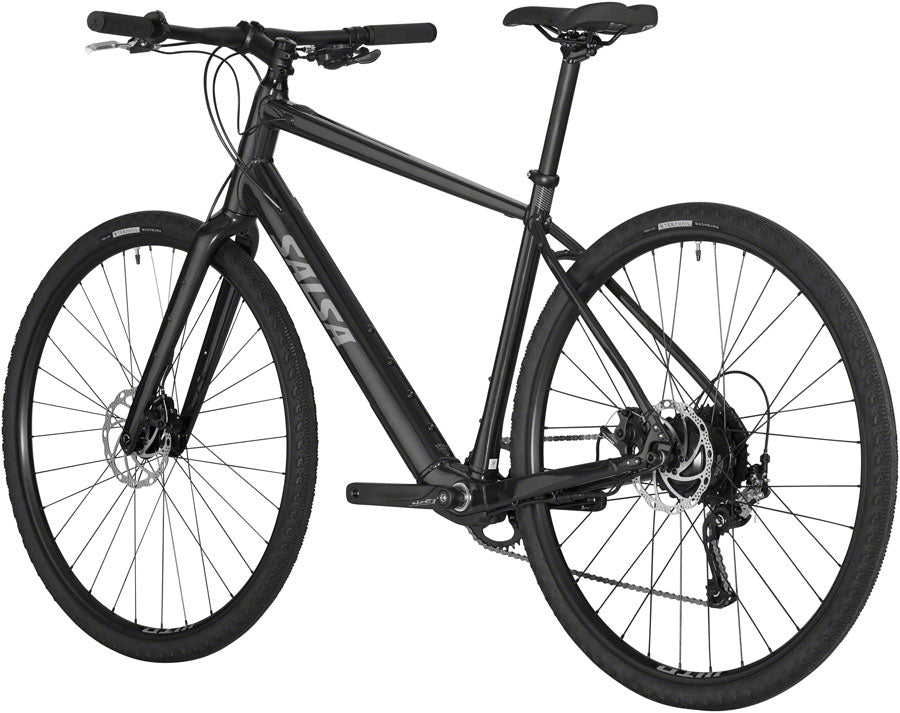 Salsa Confluence Flat Bar Altus 1x9 Ebike - 700c Aluminum Black X-Small-Goodwynn'sGoodwynn's