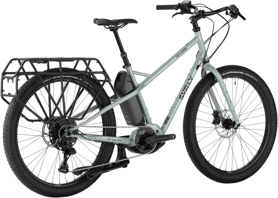 Surly Skid Loader Cargo Ebike - 27.5" Steel Bathwater Gray Small-Goodwynn'sGoodwynn's