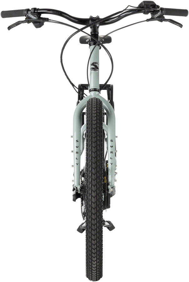 Surly Skid Loader Cargo Ebike - 27.5" Steel Bathwater Gray Large-Goodwynn'sGoodwynn's
