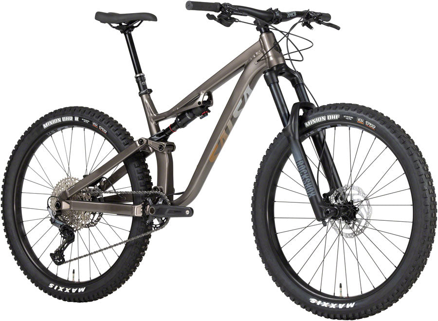 Salsa Rustler Deore 12 Bike - 27.5" Aluminum Gray X-Large-Goodwynn'sGoodwynn's