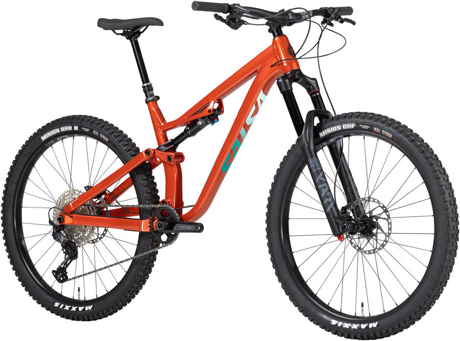 Salsa Rustler SLX Bike - 27.5" Aluminum Orange X-Small-Goodwynn'sGoodwynn's