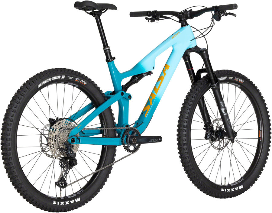 Salsa Rustler Carbon SLX Bike - 27.5" Carbon Teal Fade X-Large-Goodwynn'sGoodwynn's