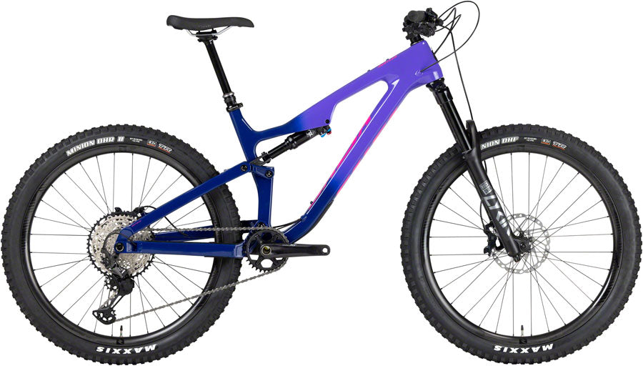 Salsa Rustler Carbon XT Bike - 27.5" Carbon Purple Fade Large-Goodwynn'sGoodwynn's