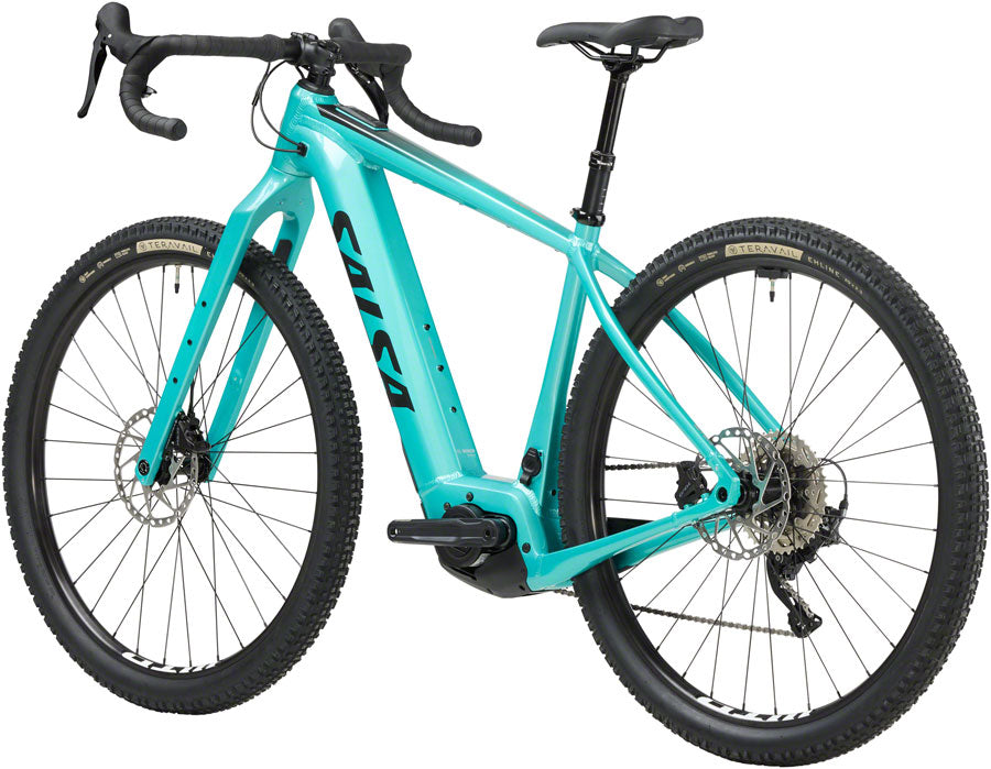 Salsa Tributary GRX 600 Ebike - 29" Aluminum Teal X-Large-Goodwynn'sGoodwynn's