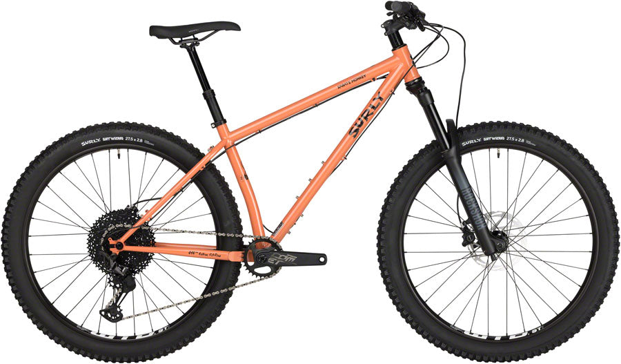 Surly Karate Monkey Front Suspension Bike - 27.5" Steel Peach Salmon Sundae Medium-Goodwynn'sGoodwynn's