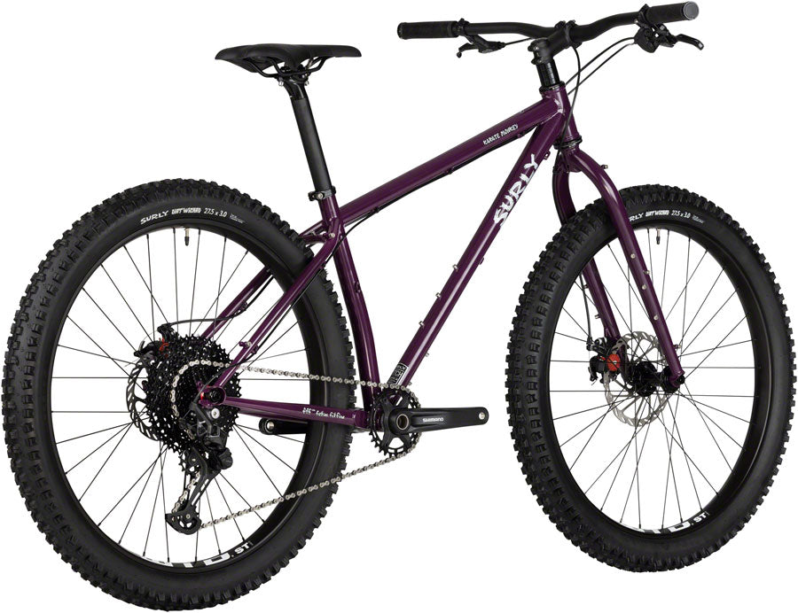 Surly Karate Monkey Bike - 27.5" Steel Organic Eggplant X-Large-Goodwynn'sGoodwynn's