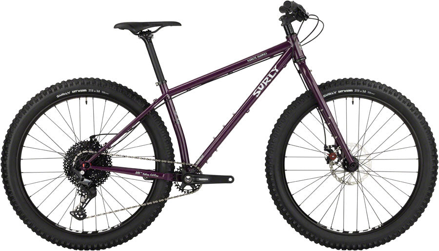 Surly Karate Monkey Bike - 27.5" Steel Organic Eggplant Medium-Goodwynn'sGoodwynn's