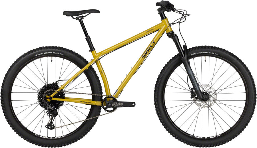 Surly Krampus Front Suspension Bike - 29" Steel Nose Drip Curry Medium-Goodwynn'sGoodwynn's