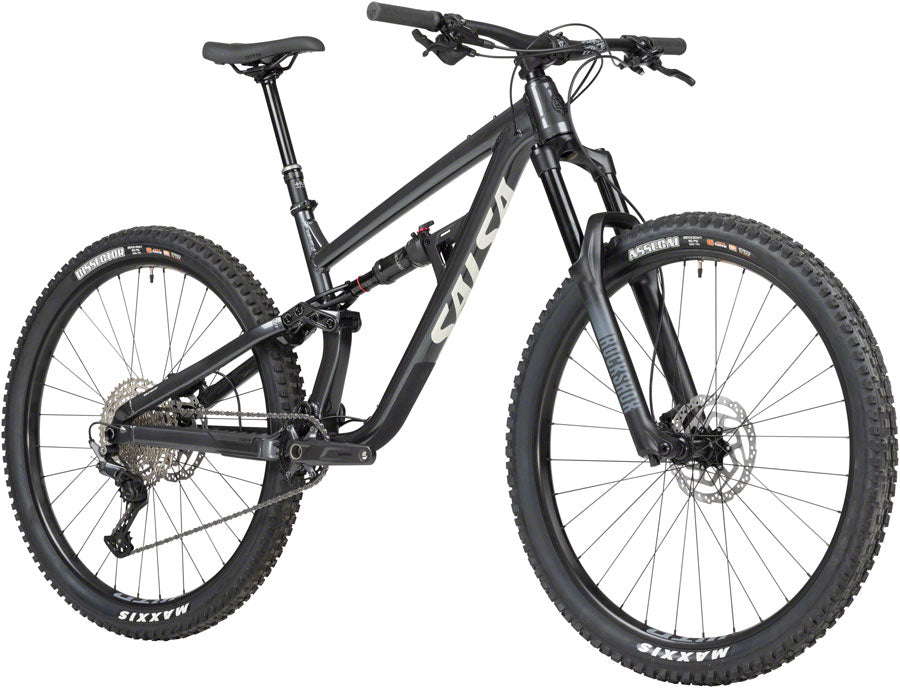 Salsa Blackthorn Deore 12 Bike - 29" Aluminum Dark Gray X-Large-Goodwynn'sGoodwynn's