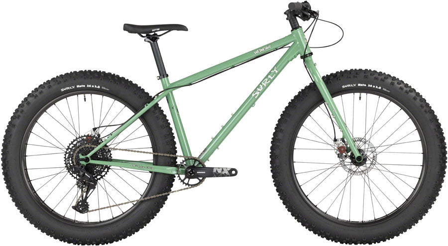 Surly Wednesday Fat Bike - 26" Steel Shangri-La Green Small-Goodwynn'sGoodwynn's