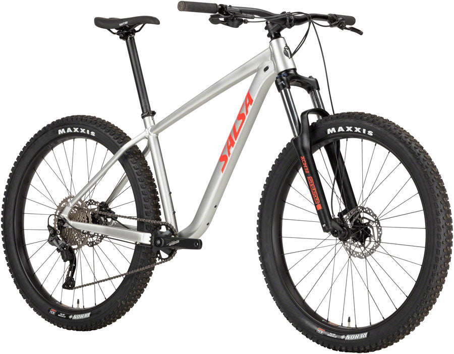 Salsa Rangefinder Deore 10 27.5+ Bike - 27.5" Aluminum Silver Large-Goodwynn'sGoodwynn's