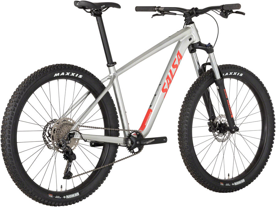 Salsa Rangefinder Deore 10 27.5+ Bike - 27.5" Aluminum Silver Small-Goodwynn'sGoodwynn's