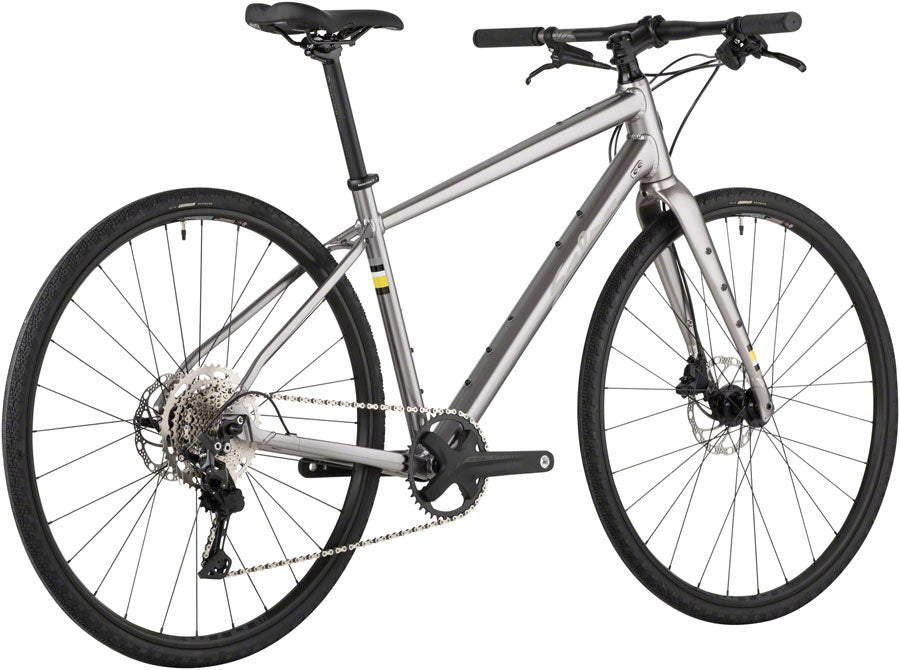 Salsa Journeyer Flat Bar Deore 10 700 Bike - 700c Aluminum Ash Grey XL-Goodwynn'sGoodwynn's