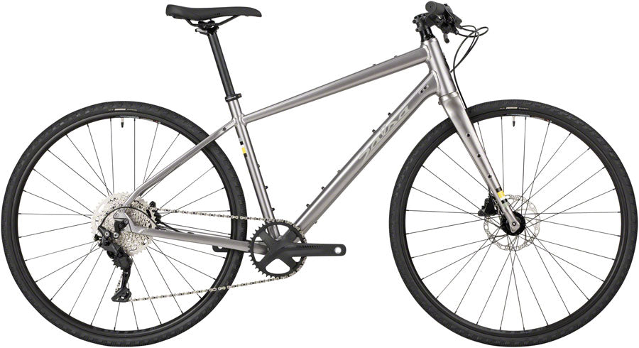 Salsa Journeyer Flat Bar Deore 10 700 Bike - 700c Aluminum Ash Grey MD-Goodwynn'sGoodwynn's