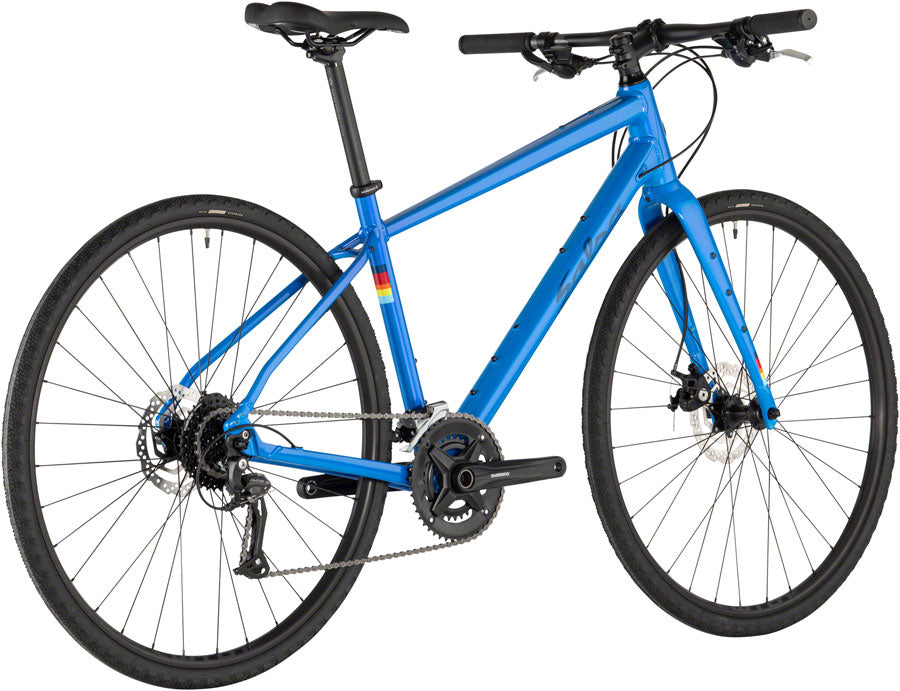 Salsa Journeyer Flat Bar Altus 700 Bike - 700c Aluminum Blue SM-Goodwynn'sGoodwynn's