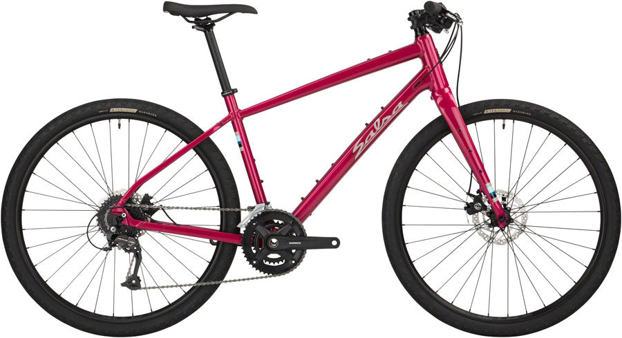 Salsa Journeyer Flat Bar Altus 650 Bike - 650b Aluminum Ruby Red MD-Goodwynn'sGoodwynn's