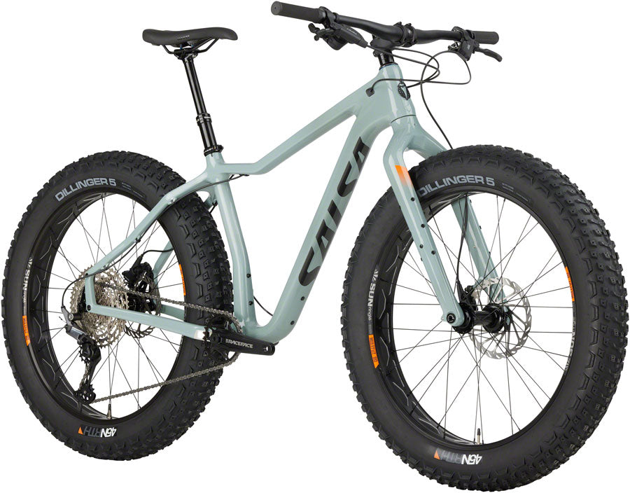 Salsa Heyday! C Deore 12 Fat Tire Bike - 26" Carbon Gray Large