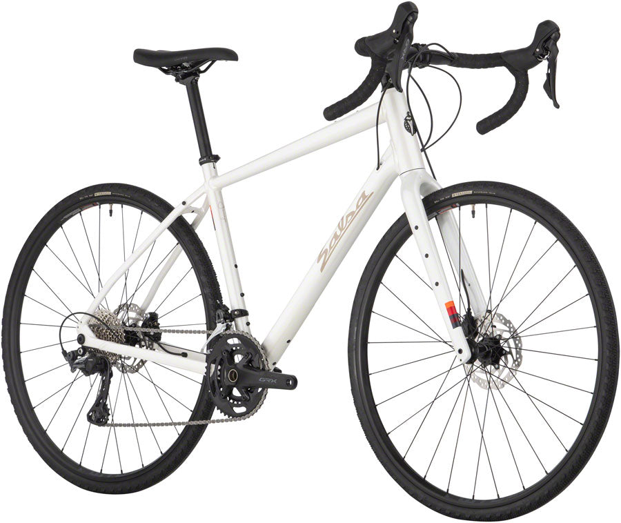 Salsa Journeyer GRX 600 700 Bike - 700c Aluminum White 49cm