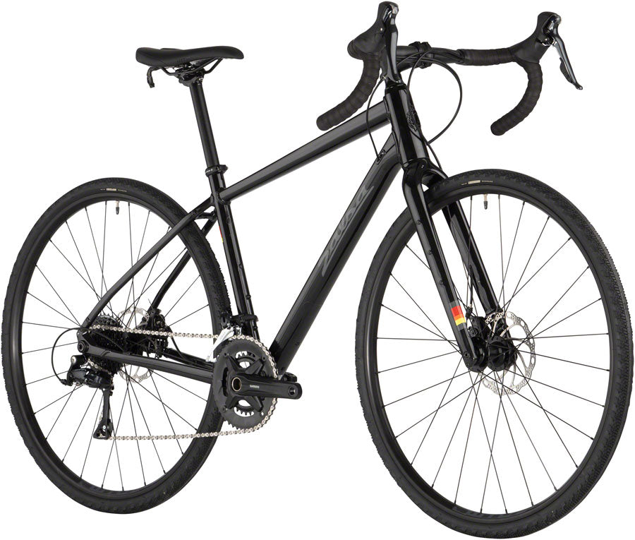 Salsa Journeyer Sora 700 Bike - 700c Aluminum Black 57cm