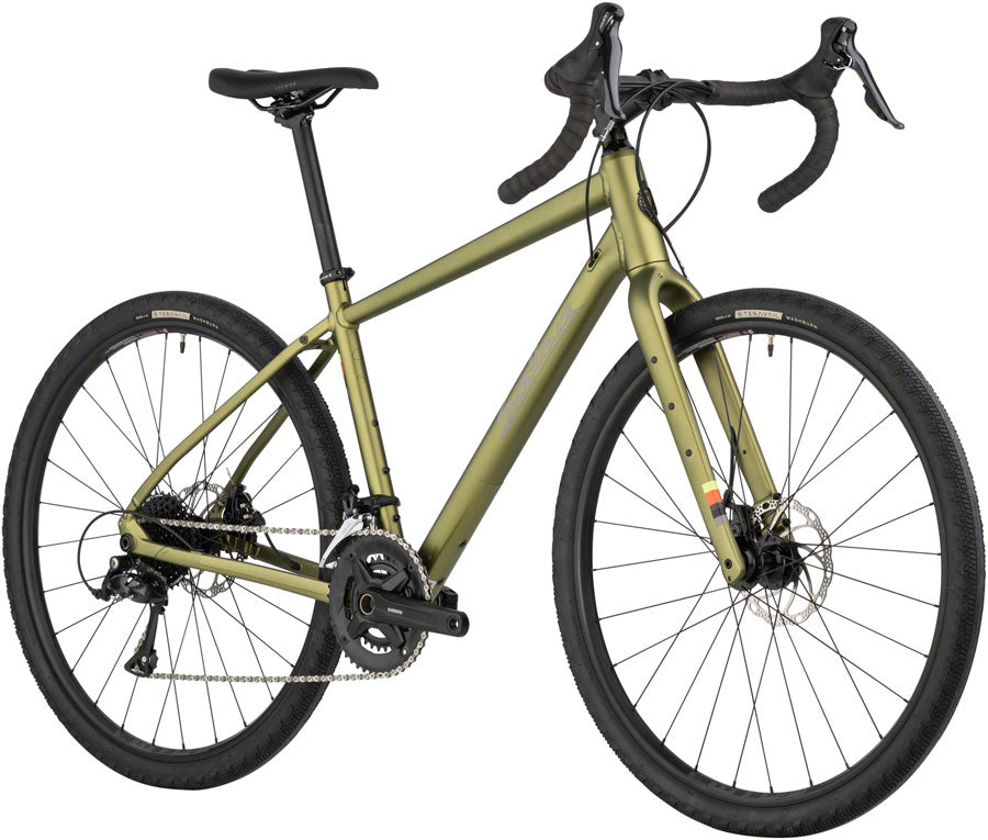 Salsa Journeyer Sora 650 Bike - 650b Aluminum Avocado Green 51cm-Goodwynn'sGoodwynn's