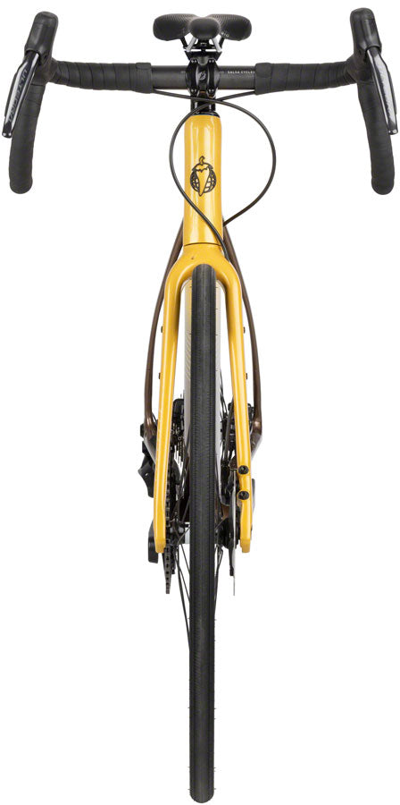 Salsa Warroad C Ultegra 12 Di2 Bike - 700c Carbon Gold Fade 52.5cm