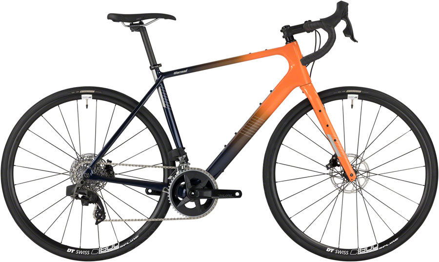 Salsa Warroad C Rival AXS Bike - 700c Carbon Orange / Purple Fade 54.5cm-Goodwynn'sGoodwynn's