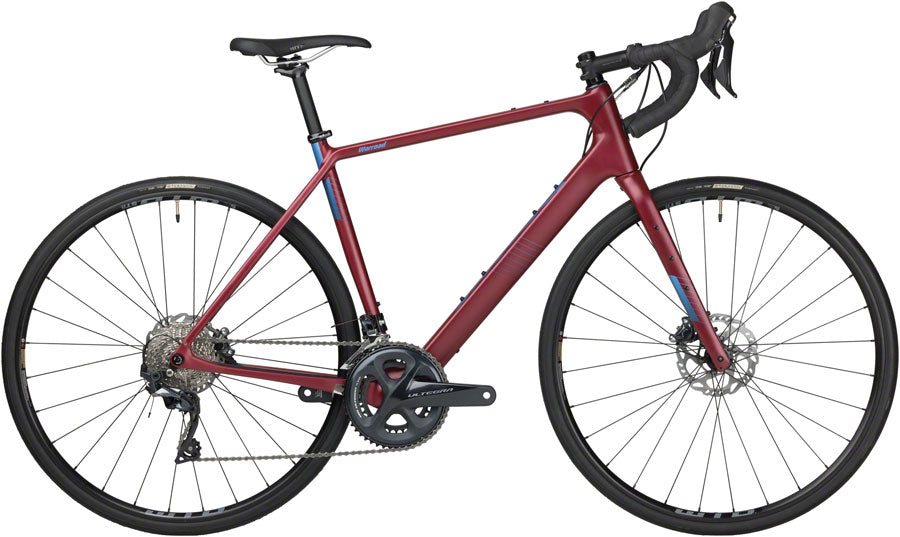 Salsa Warroad C Ultegra Bike - 700c Carbon Dark Red 57.5cm-Goodwynn'sGoodwynn's