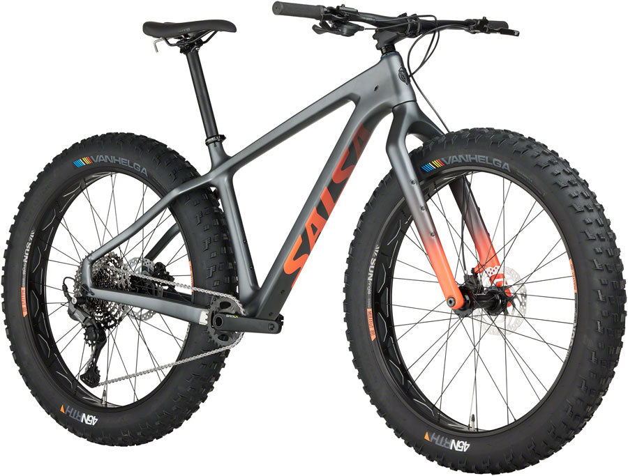 Salsa Beargrease Carbon Cues 11 Fat Bike - 27.5" Carbon Gray Medium-Goodwynn'sGoodwynn's
