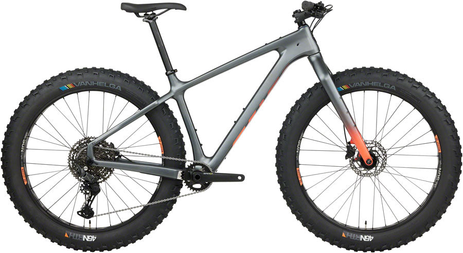 Salsa Beargrease Carbon Cues 11 Fat Bike - 27.5" Carbon Gray X-Large-Goodwynn'sGoodwynn's