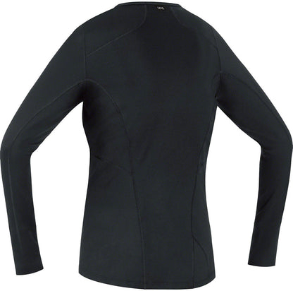 Gorewear M Base Layer Long Sleeve Shirt - Black Womens X-Large