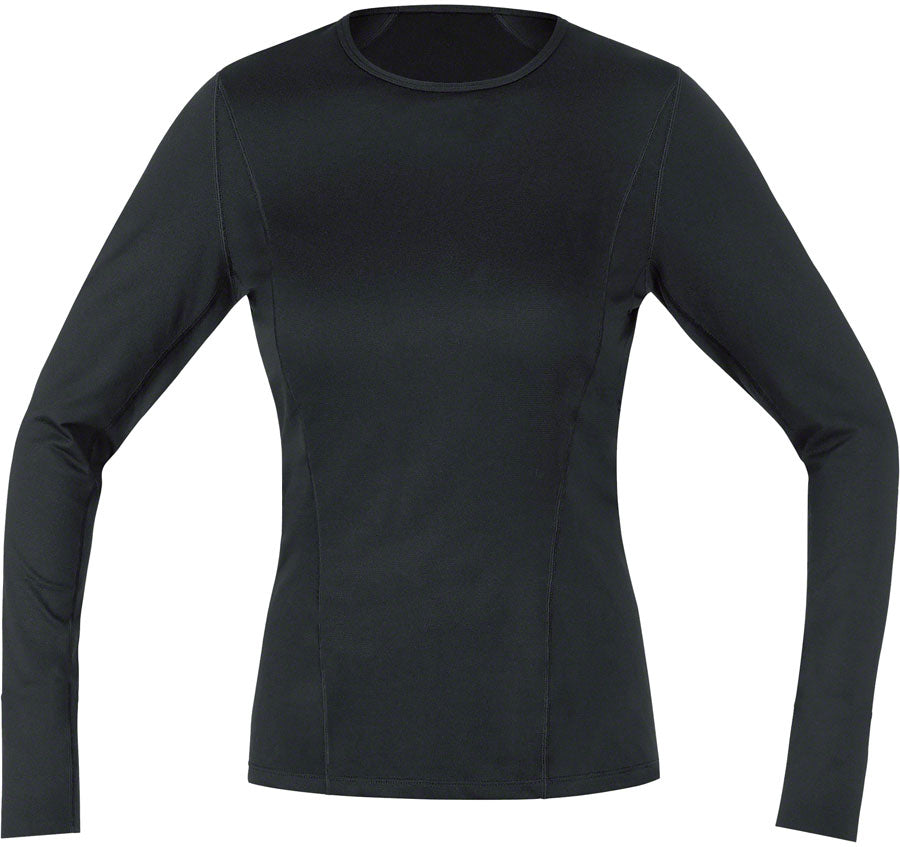 Gorewear M Base Layer Long Sleeve Shirt - Black Womens Medium-Goodwynn'sGoodwynn's