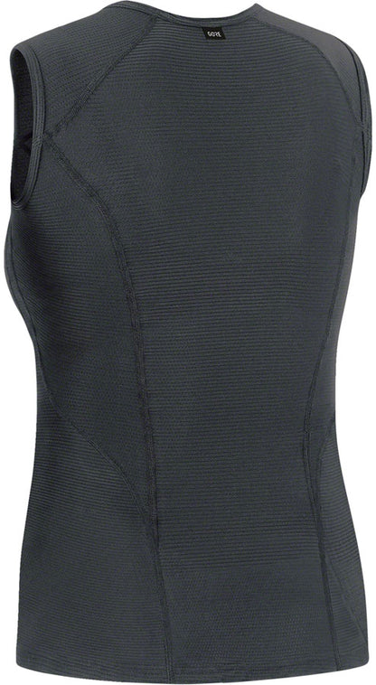 Gorewear M Base Layer Sleeveless Shirt - Black Womens Small