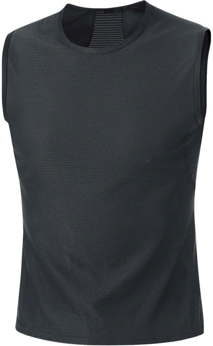 Gorewear M Base Layer Sleeveless Shirt - Black Mens X-Large