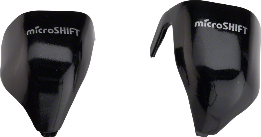 microSHIFT External Routing Drop Bar Lever Caps Black-Goodwynn'sGoodwynn's