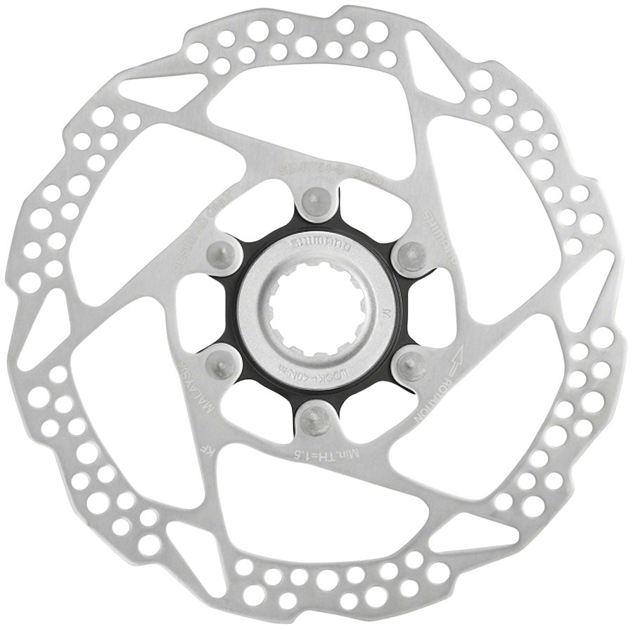 Shimano SM-RT54-SI Disc Brake Rotor - 160mm Center Lock For Resin Pads Only Internal Spline Lockring-Goodwynn'sGoodwynn's