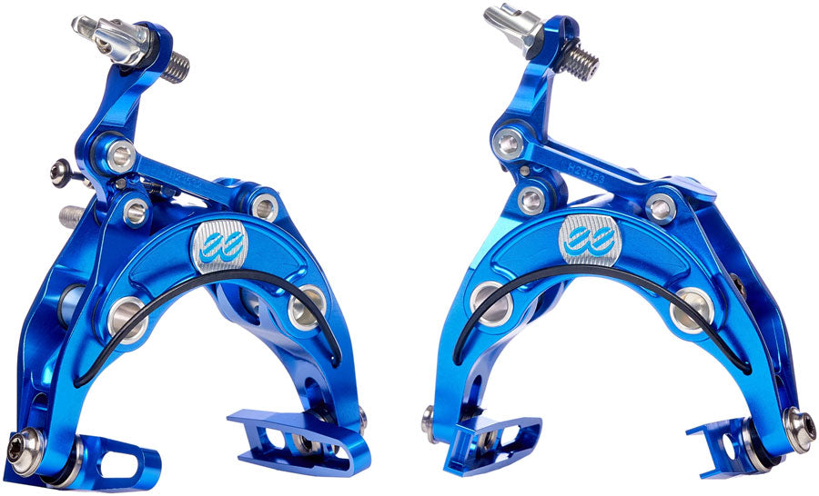 Cane Creek eeBrake 30th Anniversary Road Caliper Brake Set - Regular Mount Gunmetal Gray/Blue-Goodwynn'sGoodwynn's