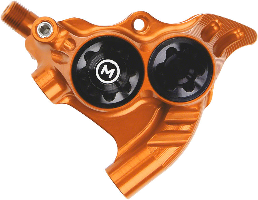 Hope RX4+ Disc Brake Caliper - Rear Flat Mount Direct +20mm Mineral Oil Orange-Goodwynn'sGoodwynn's