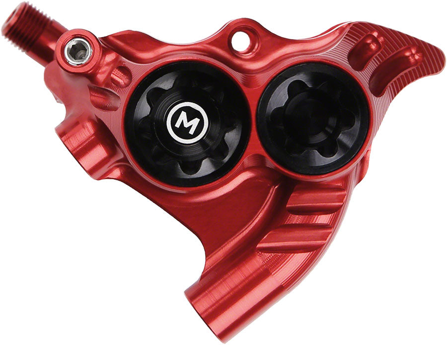 Hope RX4+ Disc Brake Caliper - Rear Flat Mount Direct +20mm Mineral Oil Red-Goodwynn'sGoodwynn's