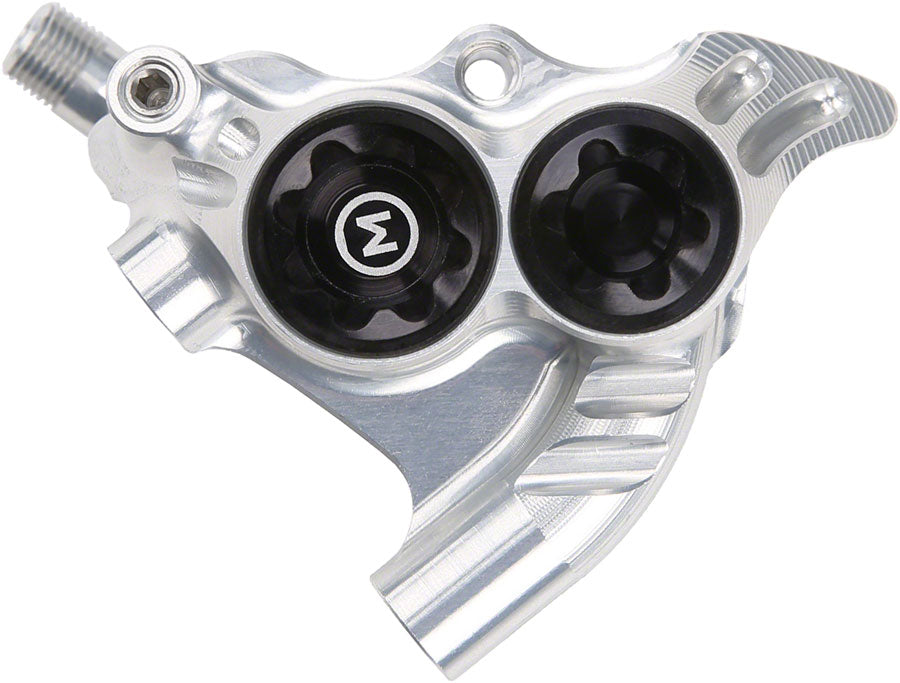 Hope RX4+ Disc Brake Caliper - Rear Flat Mount Direct +20mm Mineral Oil Silver-Goodwynn'sGoodwynn's
