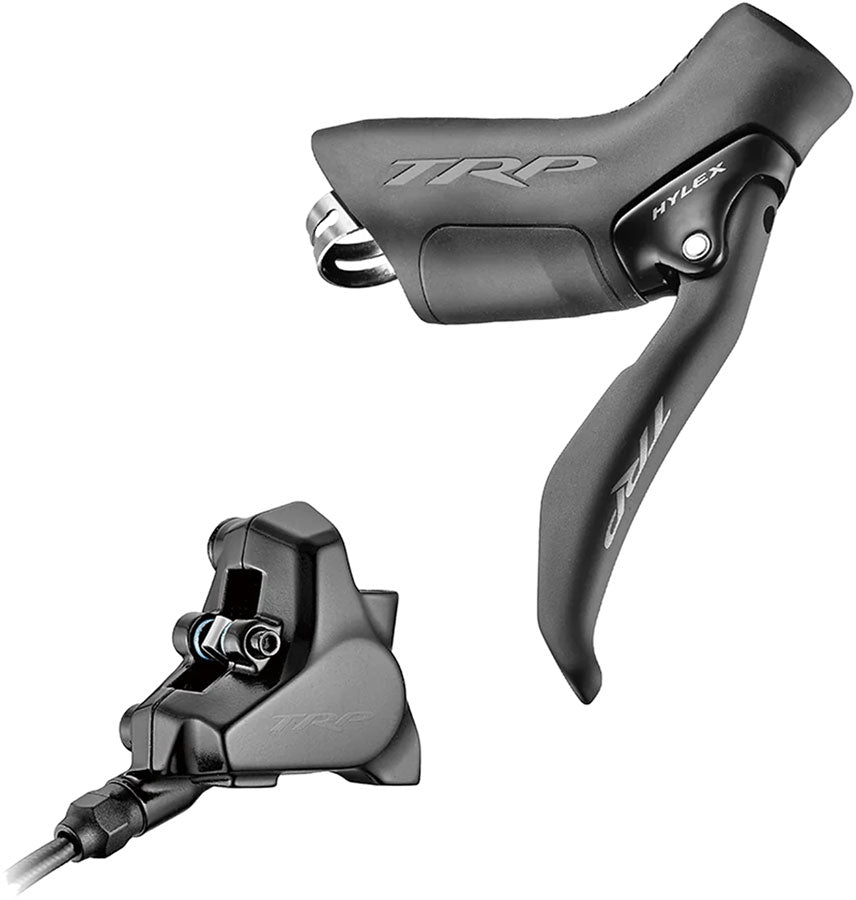 TRP Hylex Disc Brake Lever - Right Hydraulic 2-Piston 1900mm Hose Flat Mount BLK-Goodwynn'sGoodwynn's