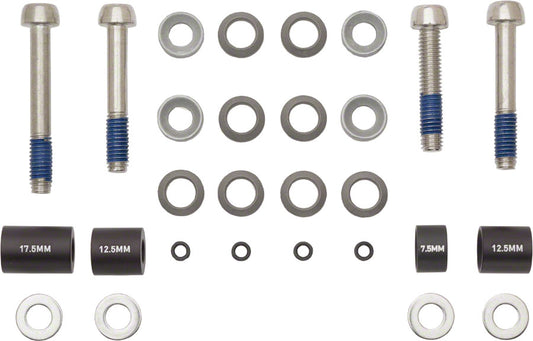 Avid/ SRAM 20mm Post Mount Disc Brake Adaptor Fits 180mm Front 160mm Rear Rotors-Goodwynn's