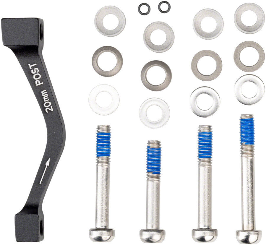SRAM/ Avid 20mm Post-Mount Disc Caliper to Post Mount Frame/Fork Adaptor Stainless Bolts Kits Regular CPS Calipers-Goodwynn'sGoodwynn's