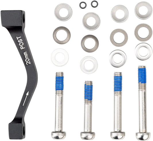 SRAM/ Avid 20mm Post-Mount Disc Caliper to Post Mount Frame/Fork Adaptor Stainless Bolts Kits Regular CPS Calipers-Goodwynn's