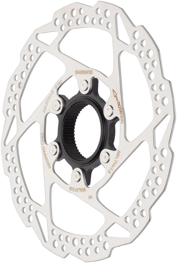 Shimano SM-RT54-SE Disc Brake Rotor - 160mm Center Lock For Resin Pads Only External Spline Lockring-Goodwynn'sGoodwynn's