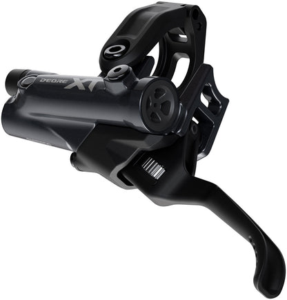 Shimano Deore XT M8200 Disc Brake Lever - Left/Front Post Mount 2-Piston Caliper SM-BH90-SBM Hose Fin Metal Pads BLK