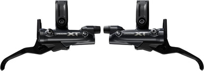 Shimano Deore XT M8200/8220 Disc Brake Upgrade Kit - Right Left BL-M8200 Levers Post Mount Front Rear BR-M8220 4-Piston Calipers