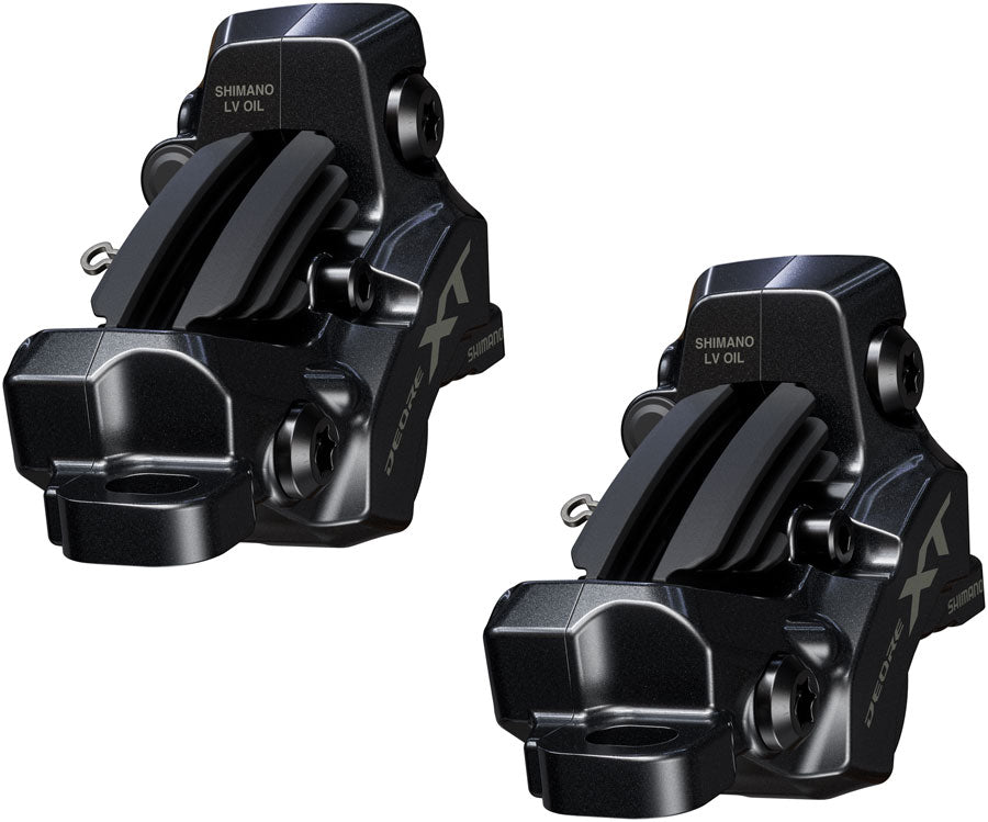 Shimano Deore XT M8200/8220 Disc Brake Upgrade Kit - Right Left BL-M8200 Levers Post Mount Front Rear BR-M8220 4-Piston Calipers-Goodwynn'sGoodwynn's