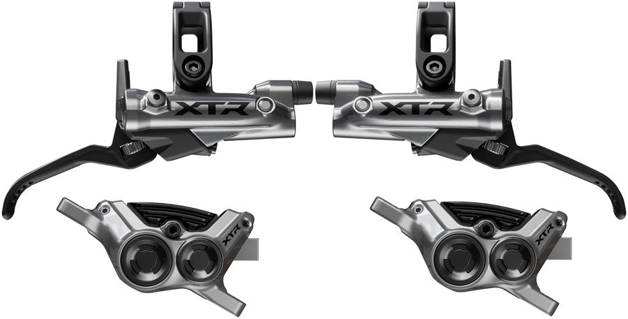 Shimano XTR M9220 Enduro Disc Brake Upgrade Kit - Right Left BL-M9220 Levers Post Mount Front Rear BR-M9220 4-Piston Calipers-Goodwynn'sGoodwynn's