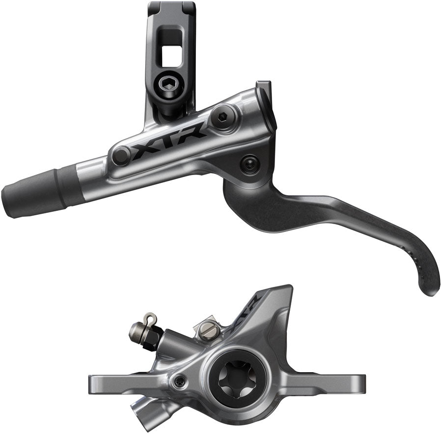 Shimano XTR M9200 XC Disc Brake Lever - Left/Front  Post Mount 2-Piston Caliper SM-BH90-SS Hose Metal Pads Gray-Goodwynn'sGoodwynn's