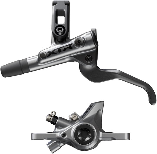 Shimano XTR M9200 XC Disc Brake Lever - Left/Front  Post Mount 2-Piston Caliper SM-BH90-SS Hose Metal Pads Gray-Goodwynn's